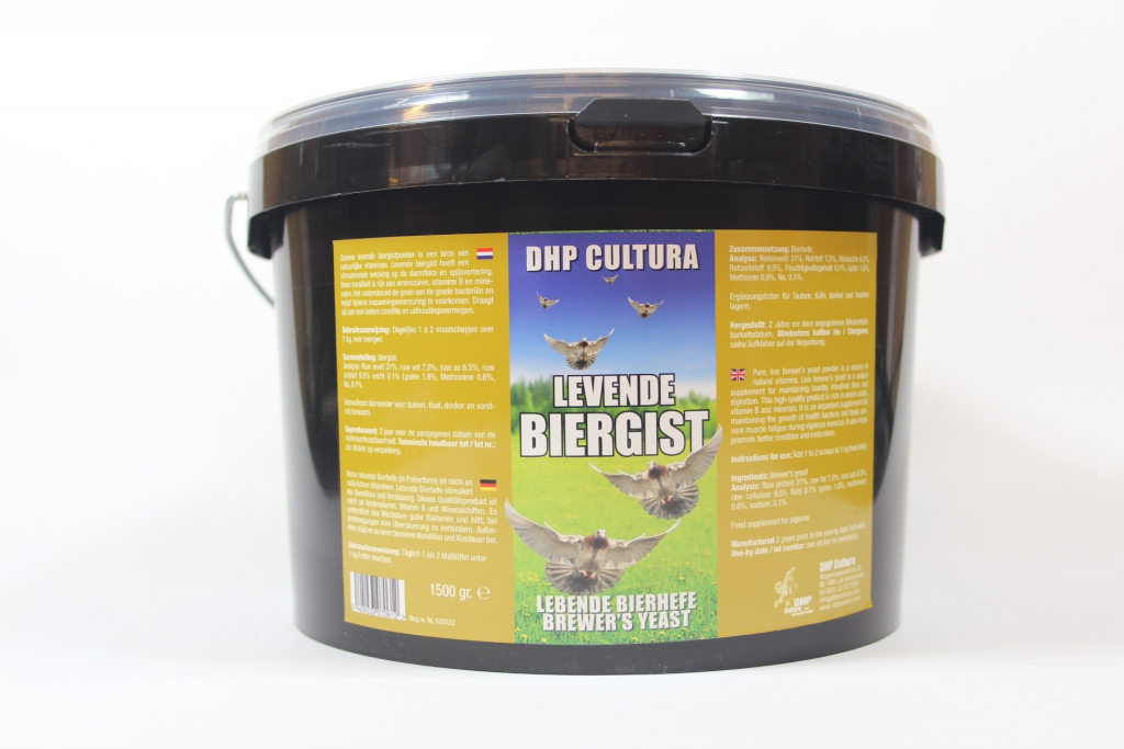 Levende Biergist (1500g) - De Groene Luifel - Webshop