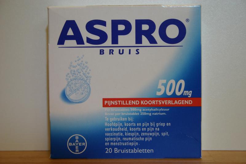 Aspro Bruis 500 (20 bruistabletten) – De Groene Luifel – Webshop