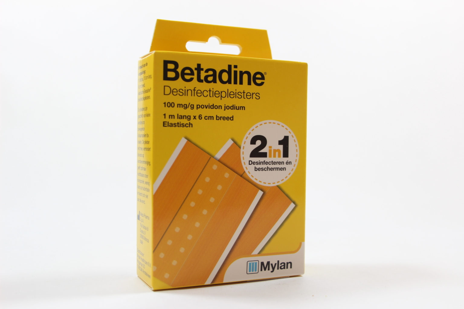 Betadine pleisters (1m lang x 6cm breed) – De Groene Luifel – Webshop