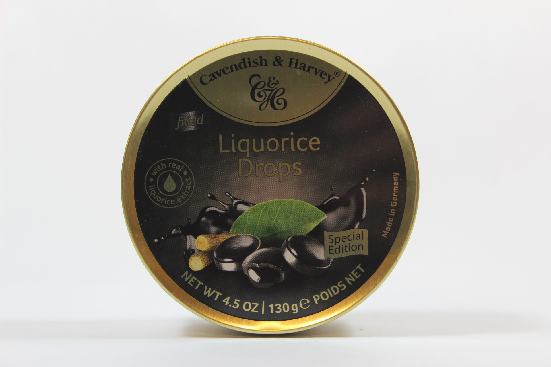 Cavendish & Harvey Liquorice Drops (130g) De Groene Luifel