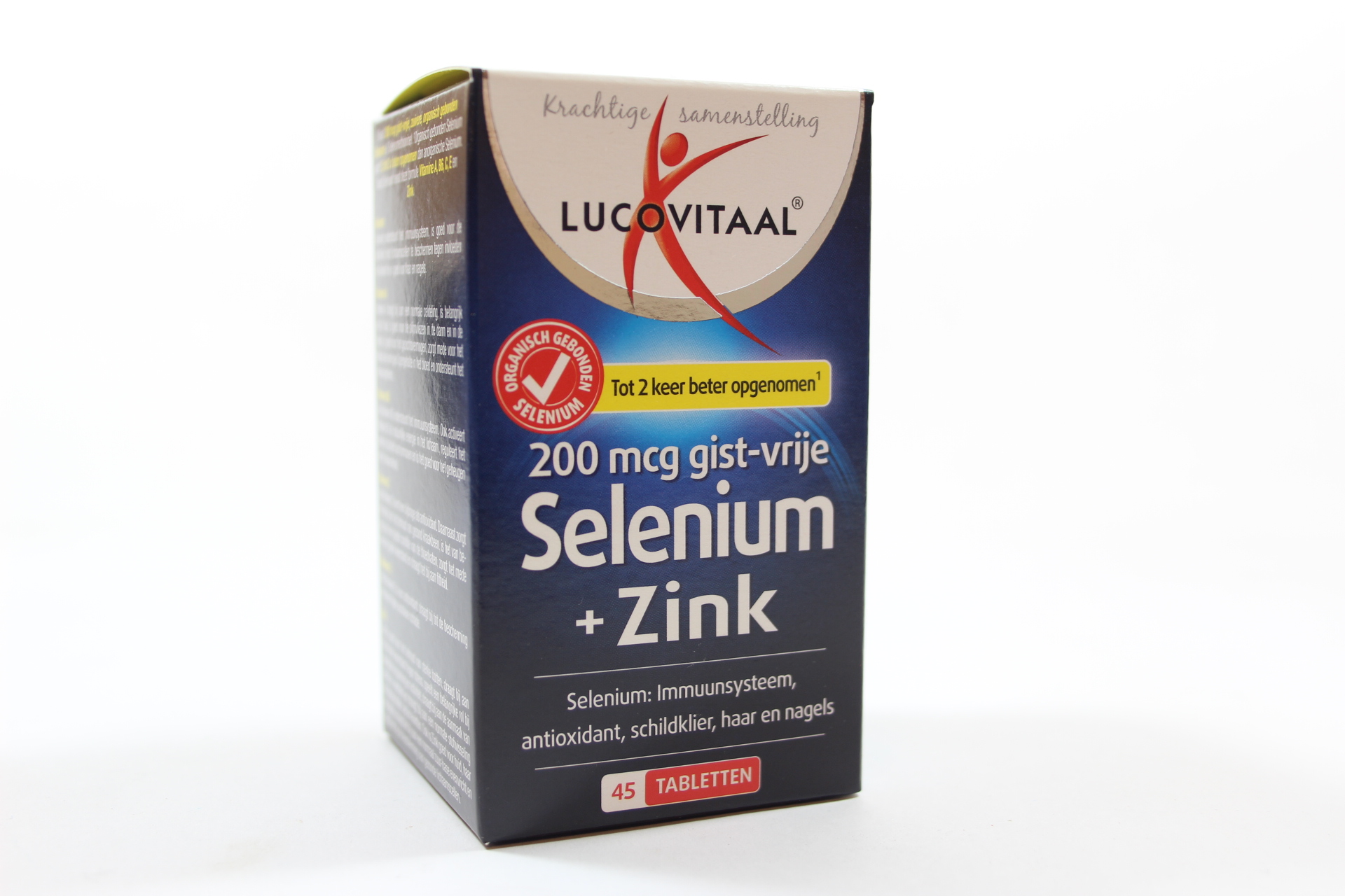 2 x Lucovitaal Selenium + Zink (45 tabletten) De Groene Luifel